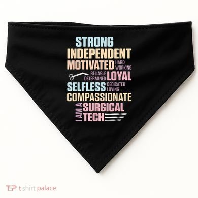 Surgical Technologist Rely Scrub Tech USA-Made Doggie Bandana