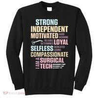 Surgical Technologist Rely Scrub Tech Sweatshirt thumb 0