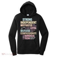 Surgical Technologist Rely Scrub Tech Women's Hoodie thumb 0