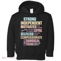Surgical Technologist Rely Scrub Tech Toddler Hoodie thumb 0