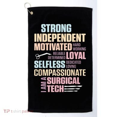 Surgical Technologist Rely Scrub Tech Golf Towel