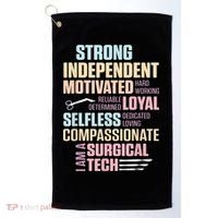 Surgical Technologist Rely Scrub Tech Golf Towel thumb 0