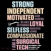 Surgical Technologist Rely Scrub Tech Kids Hoodie thumb 5