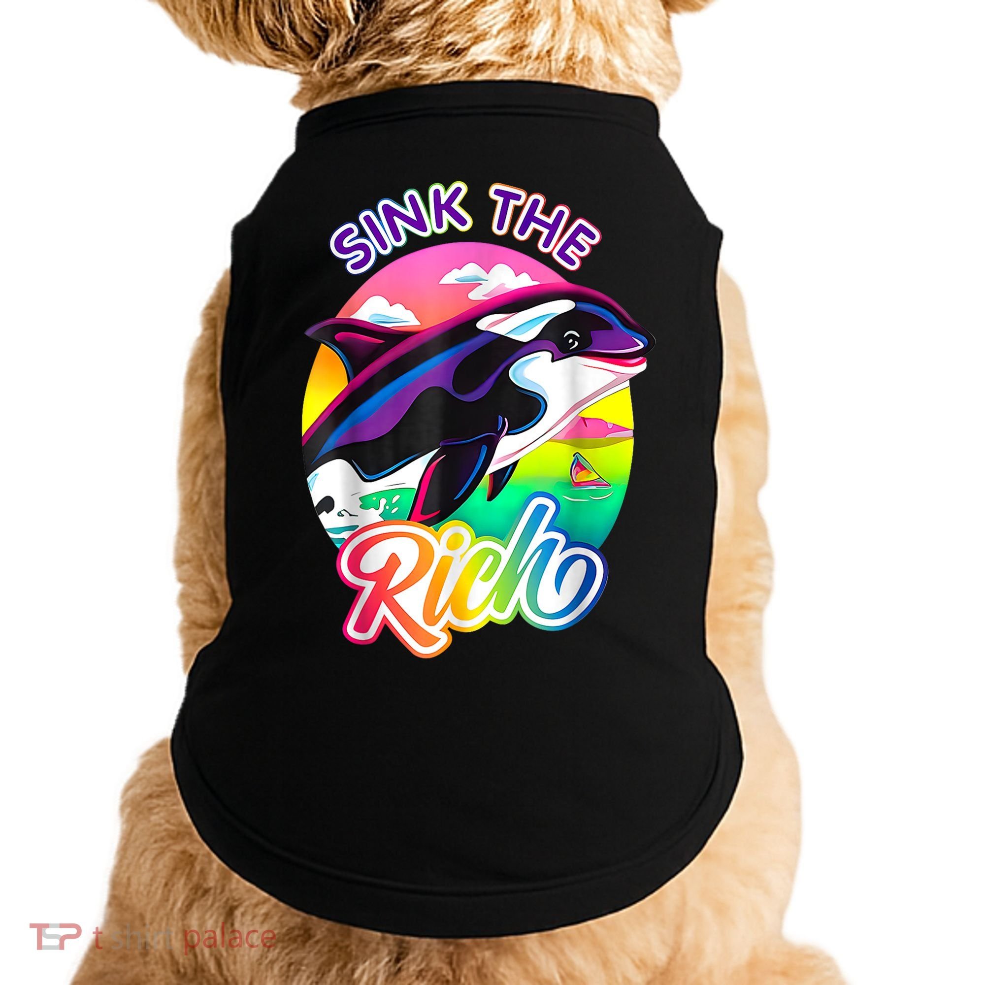 Sink The Rich Gladys The Yacht Sinking Orca Doggie Tank