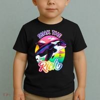 Sink The Rich Gladys The Yacht Sinking Orca Toddler T-Shirt thumb 2