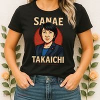 Sanae Takaichi Retro Japanese Politician Political Women's T-Shirt thumb 2