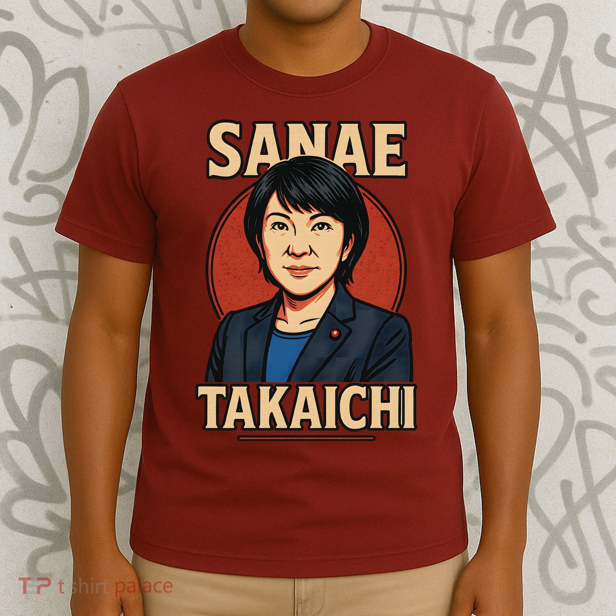 Sanae Takaichi Retro Japanese Politician Political T-Shirt