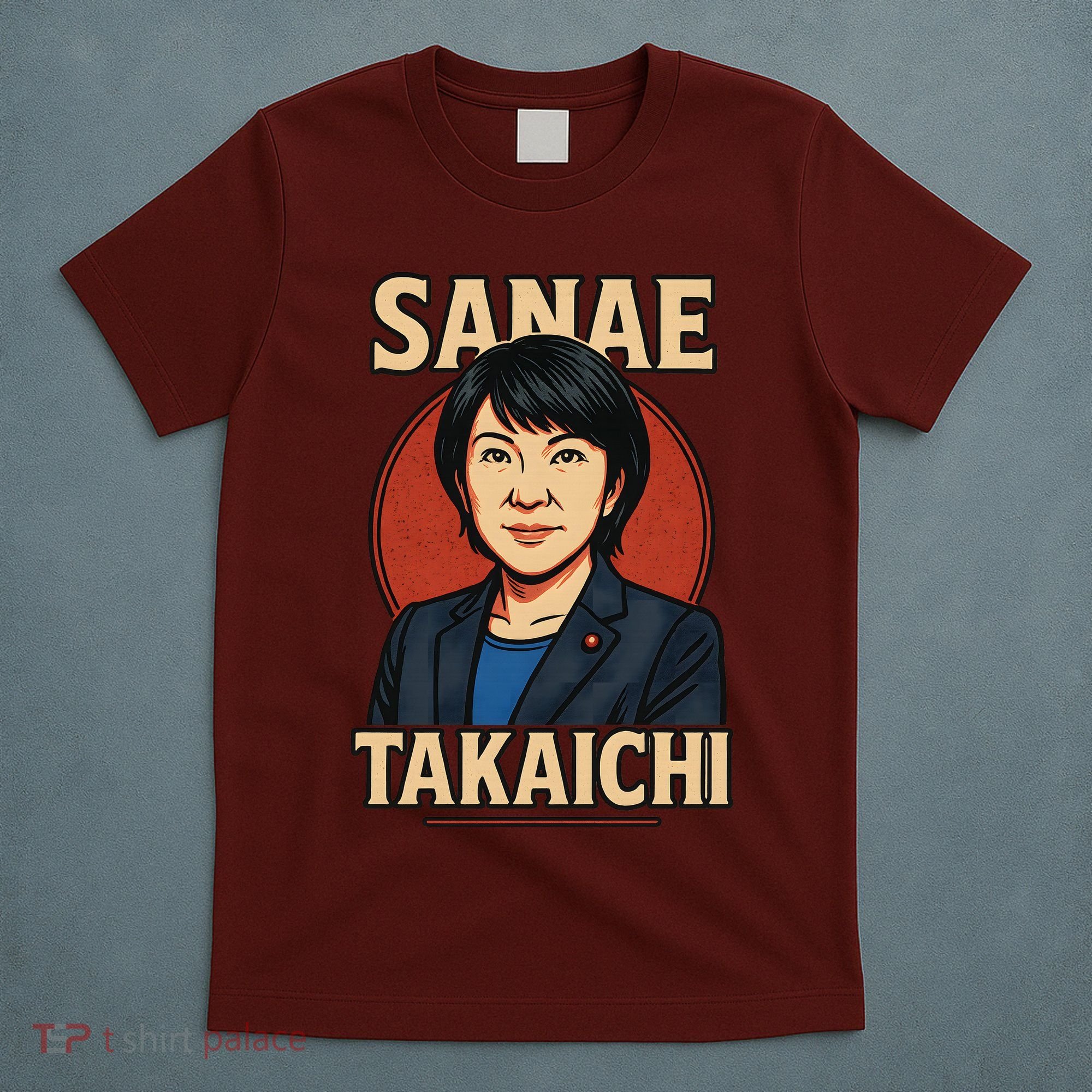 Sanae Takaichi Retro Japanese Politician Political T-Shirt