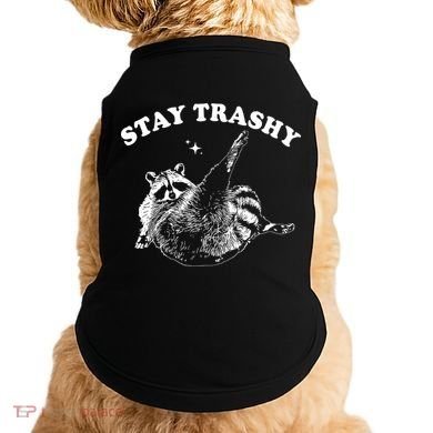 Stay Trashy Raccoon Doggie Tank