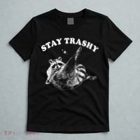 Stay Trashy Raccoon T-Shirt thumb 5