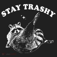 Stay Trashy Raccoon Golf Towel thumb 3