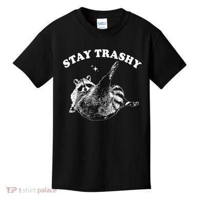 Stay Trashy Raccoon Kids T-Shirt