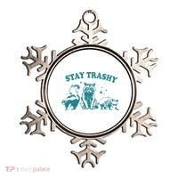 Stay Trashy Raccoon Opossum Skunk Gift Ornament thumb 0