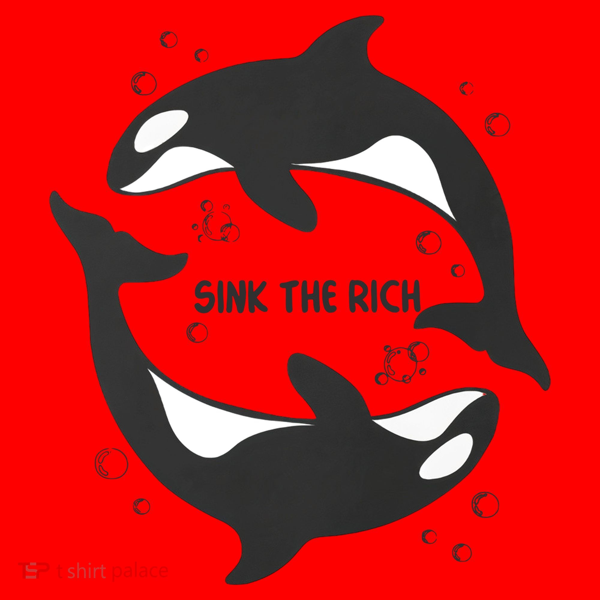 Sink The Rich Gladys The Yacht Sinking Killer Whale Funny Whale Santa Hat