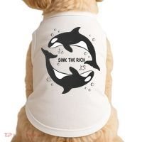 Sink The Rich Gladys The Yacht Sinking Killer Whale Funny Whale Doggie Tank thumb 0