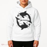 Sink The Rich Gladys The Yacht Sinking Killer Whale Funny Whale Hoodie thumb 2