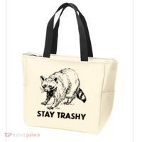 Stay Trashy Raccoon Tote Bag thumb 3