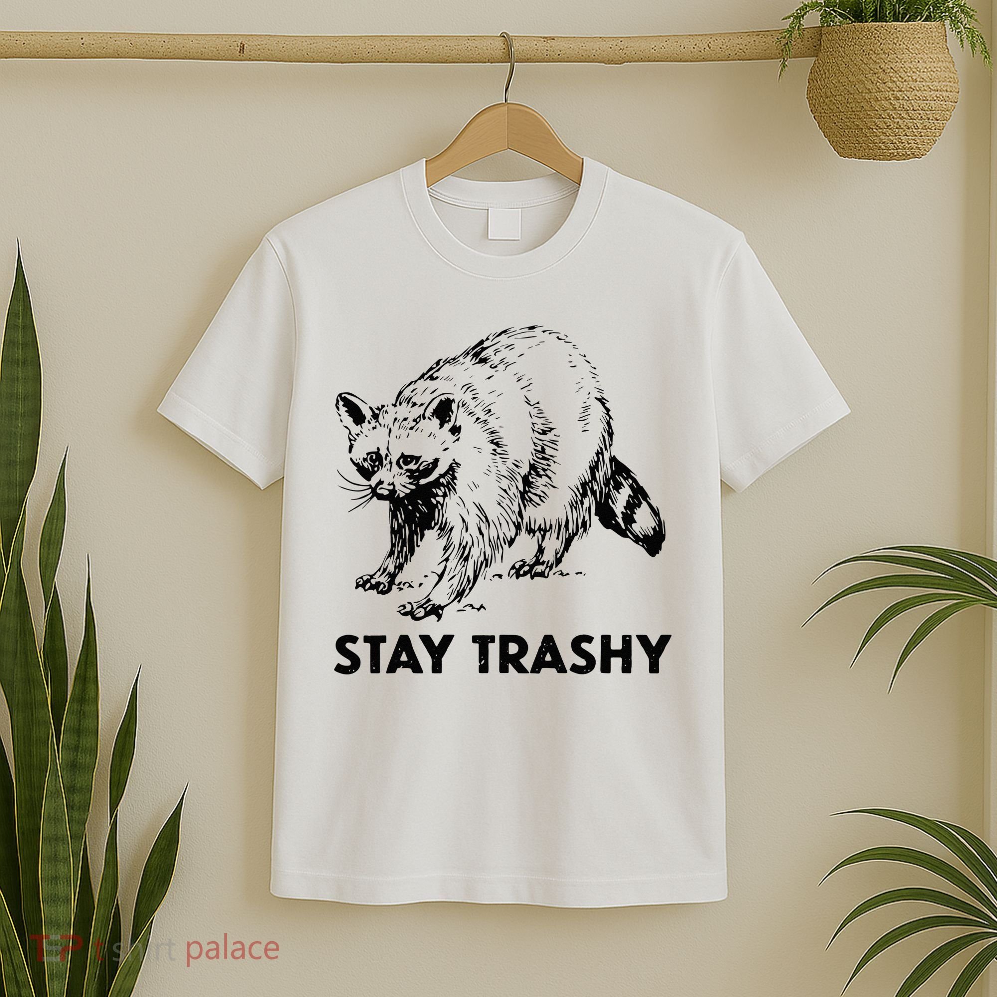 Stay Trashy Raccoon T-Shirt