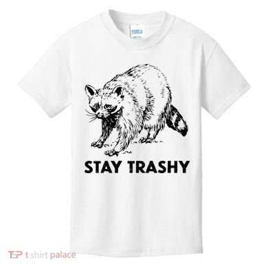 Stay Trashy Raccoon Kids T-Shirt