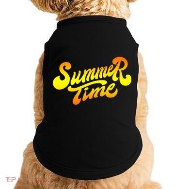 Summer Time Retro Doggie Tank