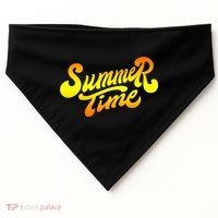 Summer Time Retro USA-Made Doggie Bandana thumb 0