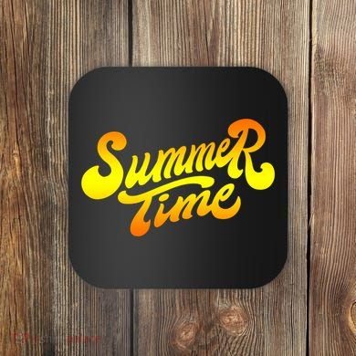 Summer Time Retro Coaster