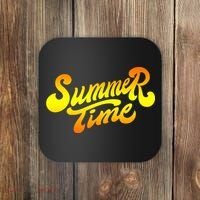 Summer Time Retro Coaster thumb 0