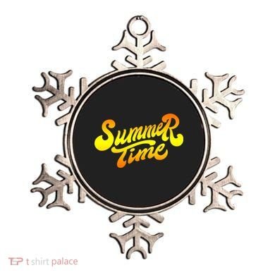 Summer Time Retro Ornament