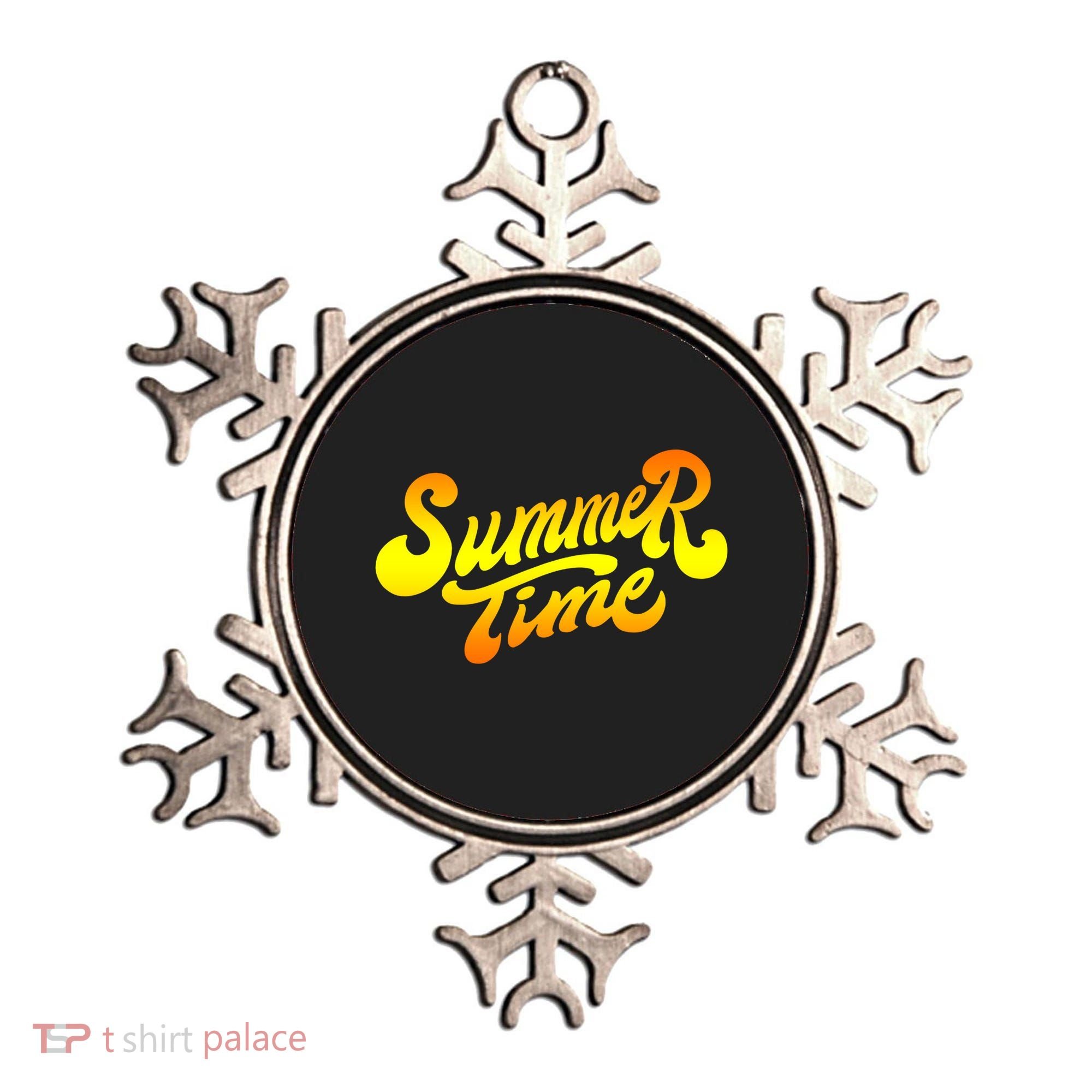 Summer Time Retro Ornament