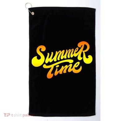 Summer Time Retro Golf Towel