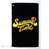Summer Time Retro Golf Towel thumb 0