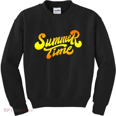 Summer Time Retro Kids Sweatshirt