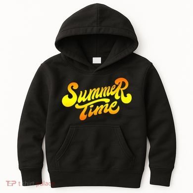 Summer Time Retro Kids Hoodie