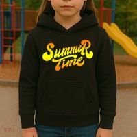 Summer Time Retro Kids Hoodie thumb 3