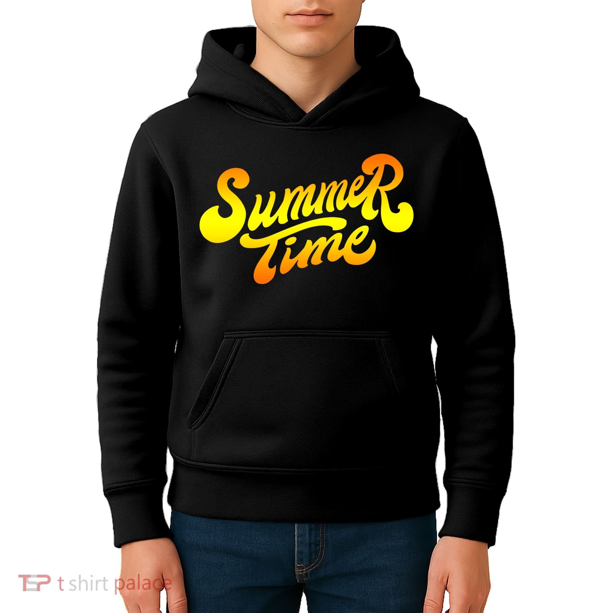 Summer Time Retro Kids Hoodie