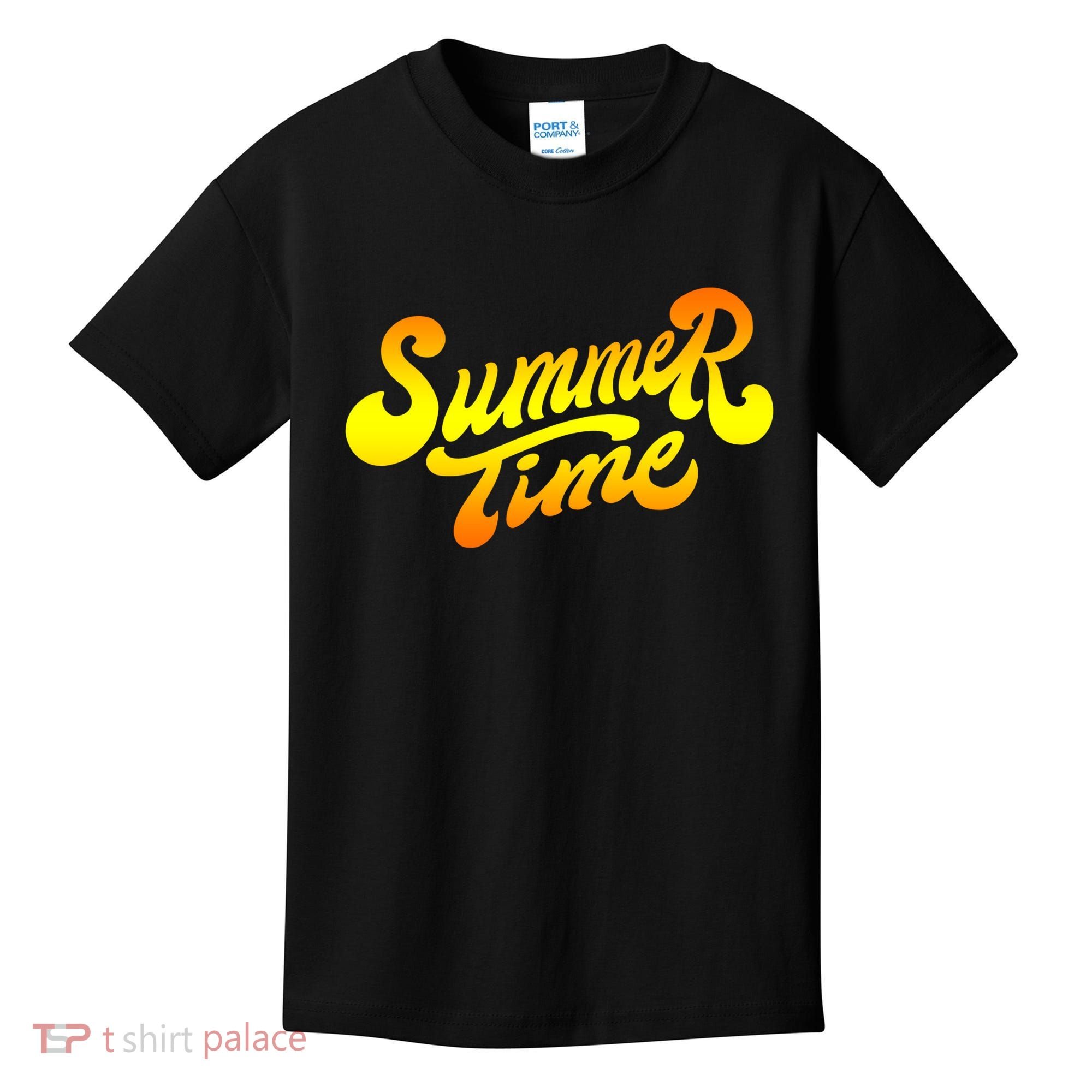 Summer Time Retro Kids T-Shirt