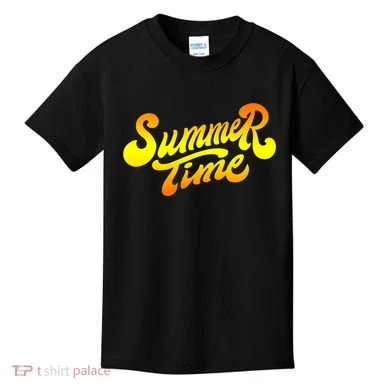 Summer Time Retro Kids T-Shirt