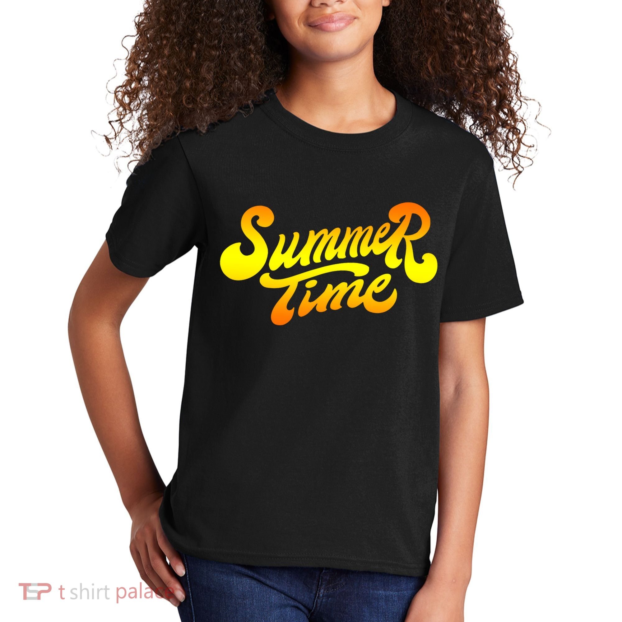 Summer Time Retro Kids T-Shirt