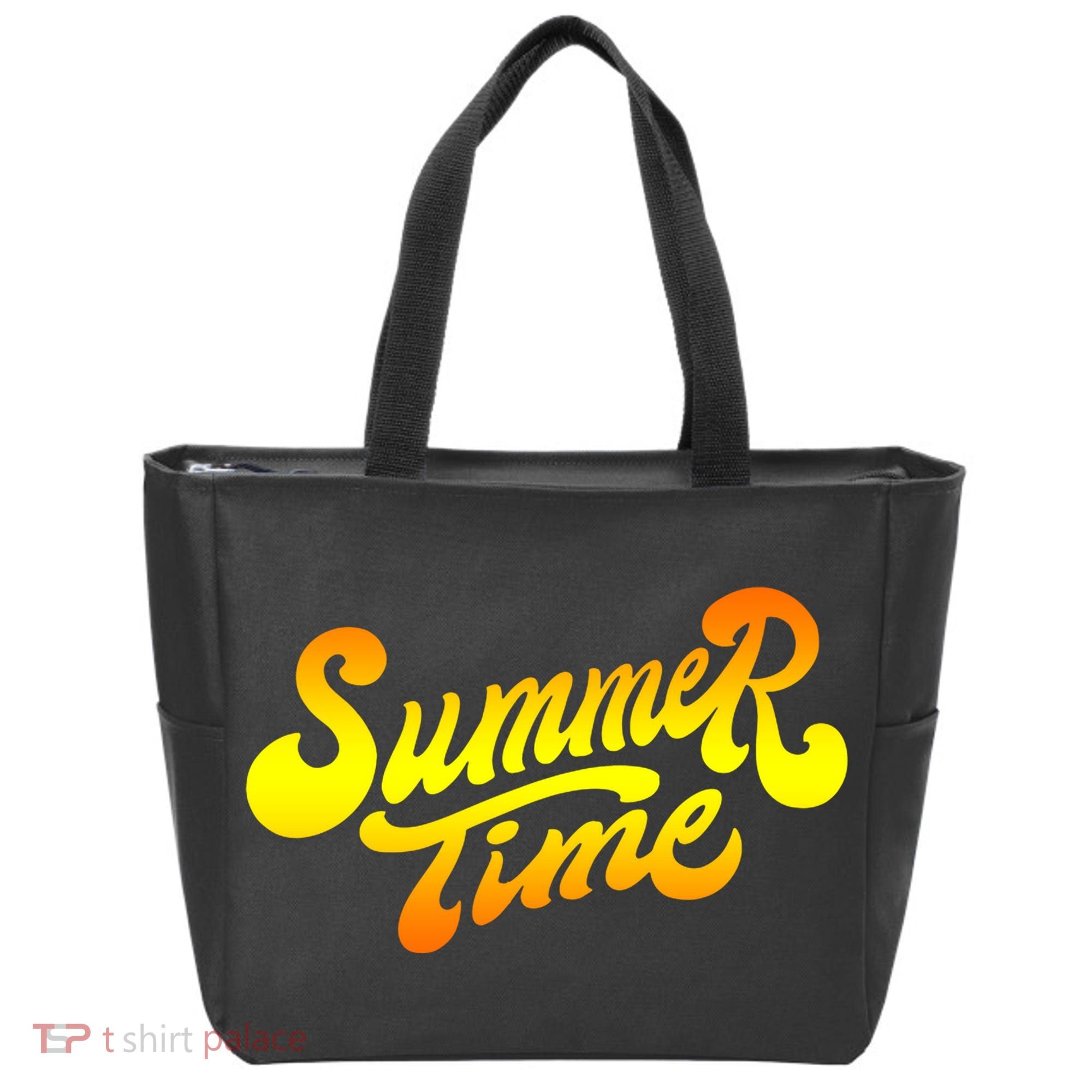 Summer Time Retro Tote Bag