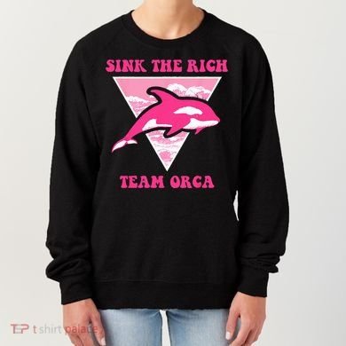 Sink The Rich Tea Orca Whale Apparel Women's Sweatshirt