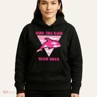 Sink The Rich Tea Orca Whale Apparel Hoodie thumb 5