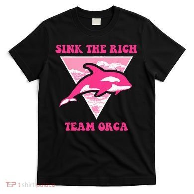 Sink The Rich Tea Orca Whale Apparel T-Shirt