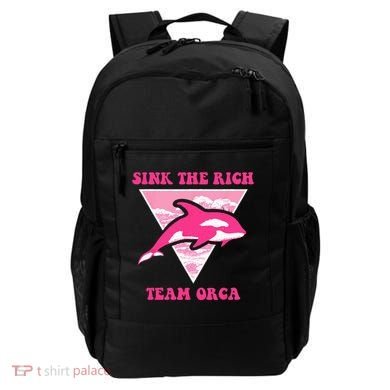 Sink The Rich Tea Orca Whale Apparel Backpack