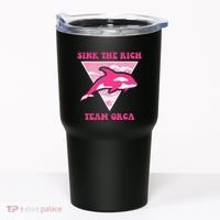 Sink The Rich Tea Orca Whale Apparel Tumbler thumb 0