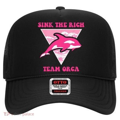 Sink The Rich Tea Orca Whale Apparel Hat