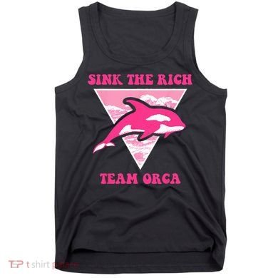 Sink The Rich Tea Orca Whale Apparel Tank Top
