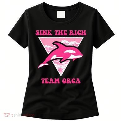 Sink The Rich Tea Orca Whale Apparel Women's T-Shirt