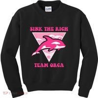 Sink The Rich Tea Orca Whale Apparel Kids Sweatshirt thumb 0