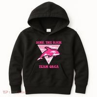 Sink The Rich Tea Orca Whale Apparel Kids Hoodie thumb 0
