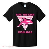 Sink The Rich Tea Orca Whale Apparel Kids T-Shirt thumb 0